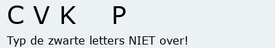 Bevestigingscode