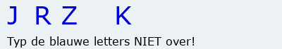 Bevestigingscode