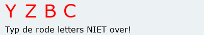 Bevestigingscode