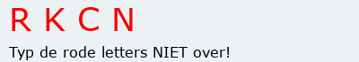 Bevestigingscode