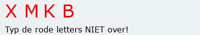 Bevestigingscode