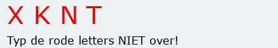 Bevestigingscode