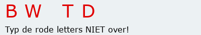 Bevestigingscode