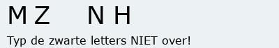 Bevestigingscode
