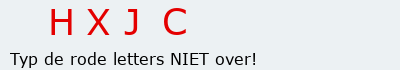 Bevestigingscode
