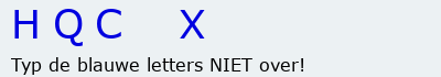 Bevestigingscode