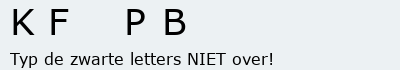 Bevestigingscode