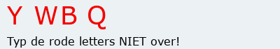 Bevestigingscode
