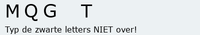 Bevestigingscode