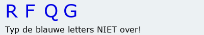 Bevestigingscode