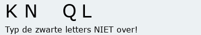 Bevestigingscode