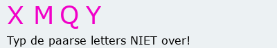 Bevestigingscode