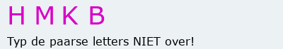 Bevestigingscode