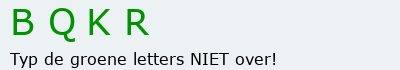 Bevestigingscode