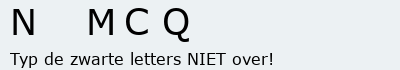 Bevestigingscode