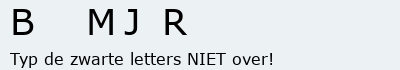 Bevestigingscode
