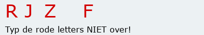 Bevestigingscode
