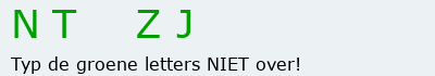 Bevestigingscode