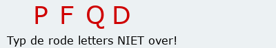 Bevestigingscode