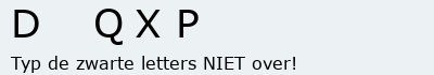 Bevestigingscode
