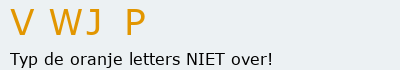 Bevestigingscode