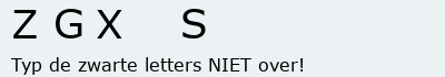 Bevestigingscode