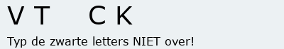 Bevestigingscode