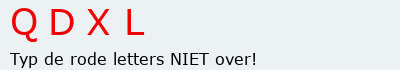 Bevestigingscode