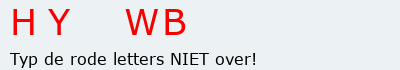 Bevestigingscode