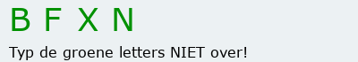 Bevestigingscode