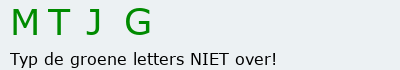 Bevestigingscode