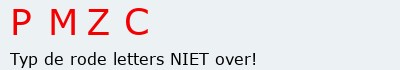 Bevestigingscode