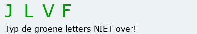 Bevestigingscode