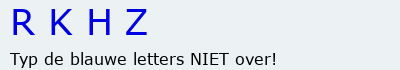 Bevestigingscode