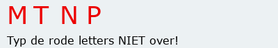 Bevestigingscode