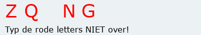Bevestigingscode