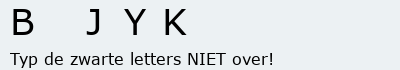 Bevestigingscode