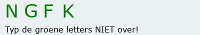 Bevestigingscode
