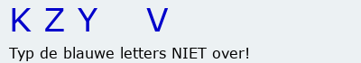Bevestigingscode