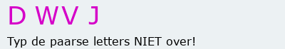 Bevestigingscode