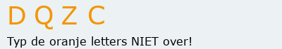 Bevestigingscode