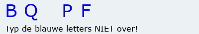 Bevestigingscode