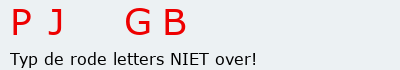 Bevestigingscode