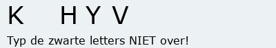 Bevestigingscode