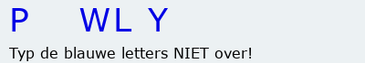 Bevestigingscode