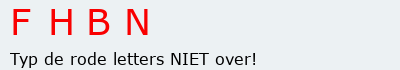 Bevestigingscode