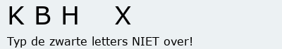Bevestigingscode