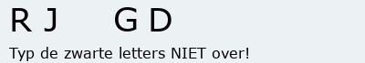 Bevestigingscode