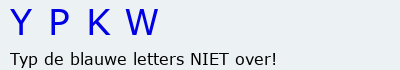 Bevestigingscode