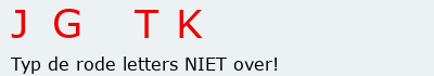 Bevestigingscode